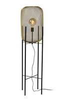 Lucide Mesh staande lamp 135cm 1x E27 goud mat - thumbnail