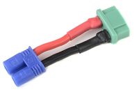 Conversie kabel MPX Vrouw > EC2 Man met silicone kabel 14AWG - thumbnail