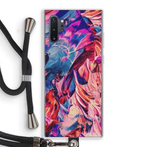 Pink Orchard: Samsung Galaxy Note 10 Plus Transparant Hoesje met koord