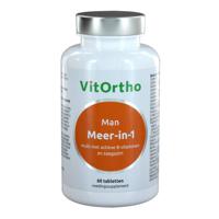 Meer-in-1 Man Multivitamine voor mannen - VitOrtho