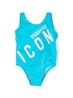 DSQUARED2 KIDS maillot de bain à imprimé Icon - Bleu - thumbnail