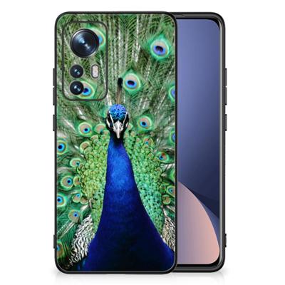 Xiaomi 12 | 12X Dierenprint Telefoonhoesje Pauw