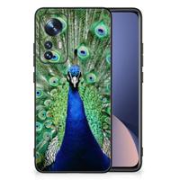 Xiaomi 12 | 12X Dierenprint Telefoonhoesje Pauw