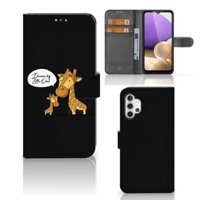 Samsung Galaxy A32 4G Leuk Hoesje Giraffe Samsung Galaxy A32 4G Leuk Hoesje Giraffe