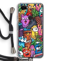 Vexx Mixtape: Pixel 3a Transparant Hoesje met koord