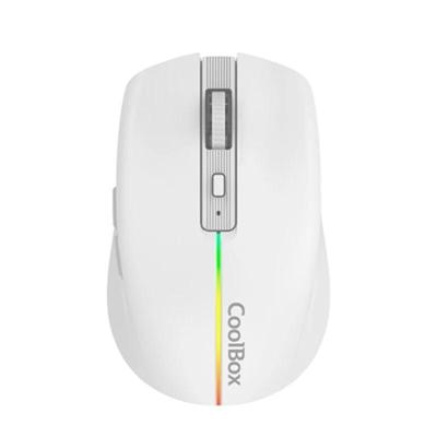 Wireless muis CoolBox W01 Wit 1600 dpi