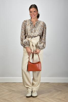 Marant Etoile broek Serida PA0490FA-C1G04E ecru