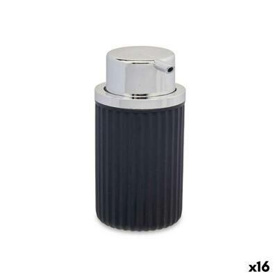 Zeepdispenser Berilo Antraciet Plastic 420 ml 7 x 14,5 x 8,5 cm (16 Stuks)