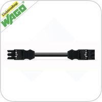 Wago Koppelkabel male-fem 2m 3x1.5 zwart 771 9993 006 201 Winsta Wago Koppelkabel male-fem 2m 3x1.5 zwart 771 9993 006 201 Winsta