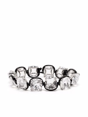 Swarovski bracelet Harmonia orné de cristal - Blanc