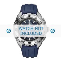 Nautica horlogeband A25510G Rubber Blauw Nautica horlogeband A25510G Rubber Blauw
