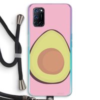 Avocado: Oppo A72 Transparant Hoesje met koord