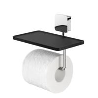 Toiletrolhouder Geesa Topaz | Met planchet | Chroom
