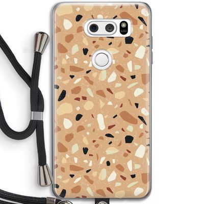 Terrazzo N°17: LG V30 Transparant Hoesje met koord