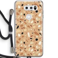 Terrazzo N°17: LG V30 Transparant Hoesje met koord