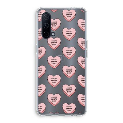 Chicks before dicks: OnePlus Nord CE 5G Transparant Hoesje