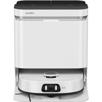 Robotstofzuiger - EUREKA - J15 Pro Ultra - 16.200 Pa - Heet water 75°C - FlexiMop uitschuifbare dweil - Wit