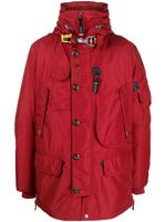 Parajumpers imperméable boutonné à capuche - Rouge