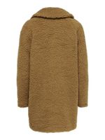ONLY teddy coat ONLAURELIA bruin - thumbnail