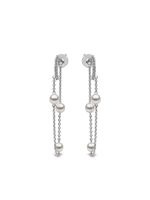 Yoko London boucles d'oreilles Trend Freshwater en or blanc 14ct - Argent - thumbnail