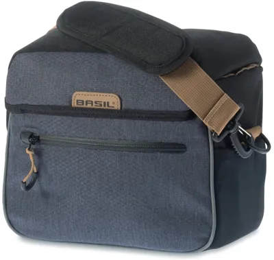 Stuurtas Basil Miles - 6 liter - black slate