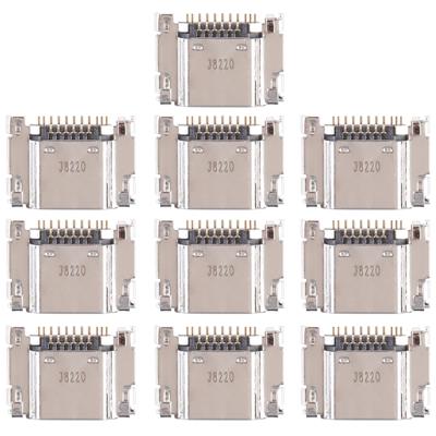 10 stuks opladen Port-Connector voor Galaxy T705
