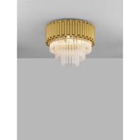 Lyora PlafondlampMagnolia goud met kristal Ø 40cm - 9824078