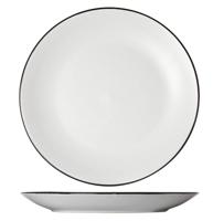 Cosy & Trendy Dinerborden Speckle Wit ø 27 cm - 6 stuks