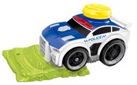 Luna speelgoedauto Power politie 23 x 10 cm blauw/groen 2 delig - thumbnail