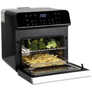 Princess 01.182085.01.001 Airfryer 1550 W Instelbare temperatuur, Timerfunctie, Heteluchtfunctie, Met display, Met kookfunctie, Met stoomkookfunctie Zwart