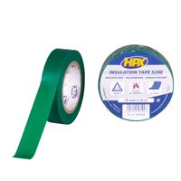 HPX PVC isolatietape | Groen | 15mm x 10m - IV1510 | 200 stuks IV1510