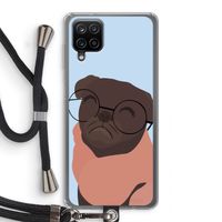 Ludo: Samsung Galaxy A12 Transparant Hoesje met koord