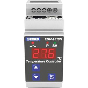 Emko ESM-1510-N.2.10.0.1/00.00/2.0.0.0 Tweestandenregelaar Temperatuurregelaar K 0 tot 999 °C Relais 5 A (l x b x h) 62 x 35 x 90 mm