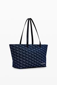 Shopper tas met Desigual-logo - BLUE - U