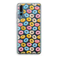 Pink donuts: Huawei P20 Pro Transparant Hoesje