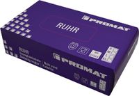 Promat Wegwerphandschoen | Ruhr | maat M blauw | nitril | EN 374 PSA-categorie III | 100 stuks / box - 4000371537 4000371537 - thumbnail