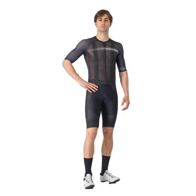 Castelli climbers a/c jersey fietsshirt korte mouw zwart heren