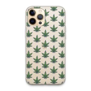 Weed: iPhone 13 Pro Max Transparant Hoesje