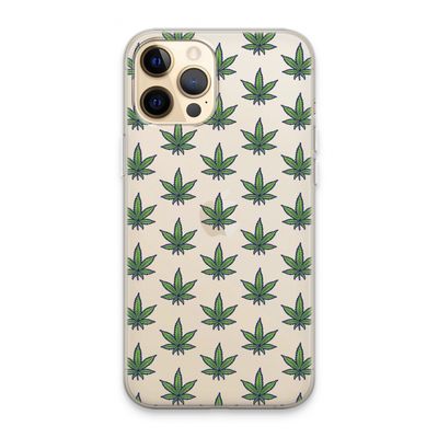 Weed: iPhone 13 Pro Max Transparant Hoesje