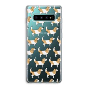 Doggy: Samsung Galaxy S10 Plus Transparant Hoesje