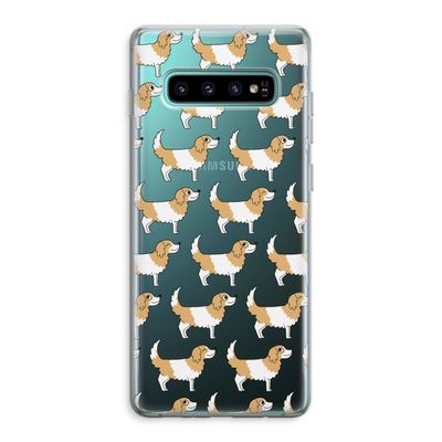 Doggy: Samsung Galaxy S10 Plus Transparant Hoesje