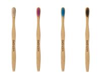 The Eco Gang Bamboe tandenborstel - soft - 4 stuks - mix
