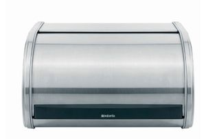 Brabantia broodtrommel met schuifdeksel - Medium - Matt Steel