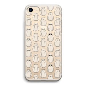 Uilen: iPhone 7 Transparant Hoesje