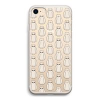 Uilen: iPhone 7 Transparant Hoesje