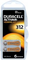 Duracell gehoor batterij 312 blister(6) - 3221924