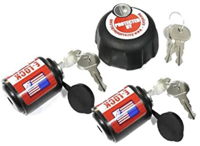 Durasafe Combo El6-2 - 2x E-lock / Ram Mount C Ball, Gelijksluitend Default
