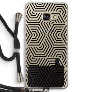 Magic pattern: Samsung Galaxy A3 (2016) Transparant Hoesje met koord