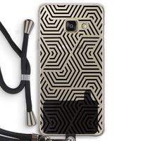 Magic pattern: Samsung Galaxy A3 (2016) Transparant Hoesje met koord