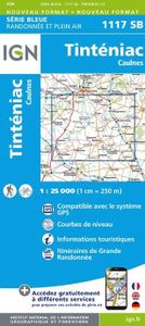 Wandelkaart - Topografische kaart 1117SB Dinan - Caulne -, Tinténiac | IGN - Institut Géographique National